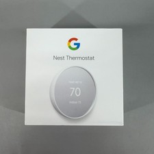 Google Nest Termostato Wi-Fi Smart Programmabile (Neve) GA01334-US - Nuovo Scatola Aperta