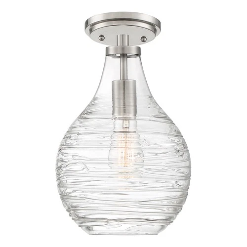 Quoizel Genie Ceiling Light in Brushed Nickel - Picture 3 of 6