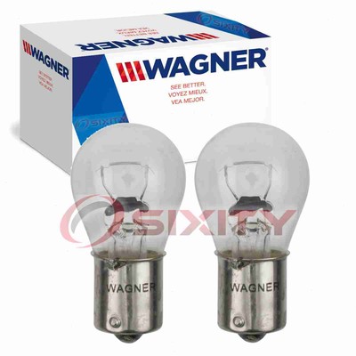 2 pc Wagner Back Up Light Bulbs for 1999-2002 Daewoo Lanos Leganza Nubira ry