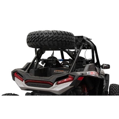 Tusk Spare Tire Carrier Mount Rack For POLARIS RZR XP TURBO S XP 4 TURBO S