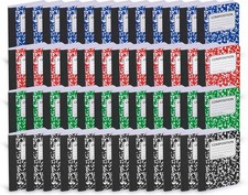 Mini Composition Notebooks, 4.5 x 3.25 inch, Multicolor