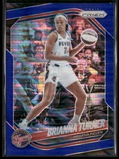 2025 Panini Prizm WNBA #105 Brianna Turner Blue Prizms #/199