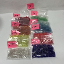 Vintage Lite Brite Bubble Pegs OVER 1K Approx 1183 Pieces 8 Diff. Multi Colors