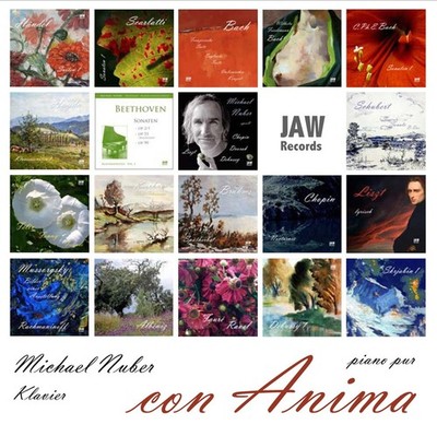 CON ANIMA piano pur Klavier-Sampler (siehe Fotos) (Michael Nuber) (JAW 2CD)