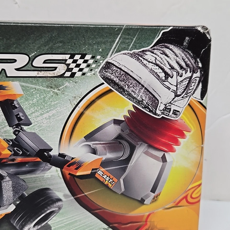 LEGO 7971 Racers BAD Car *RETIRED* Unopened Box  - Image 4 of 4