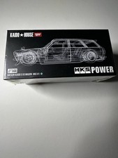 DATSUN 510 WAGON RHD "HKS V1" KAIDO HOUSE 1/64 DIECAST MODEL BY MINI GT KHMG144