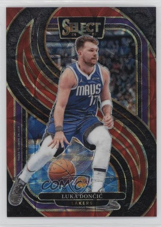 2024-25 Panini Select Premier Level Red Scope Prizm /249 Luka Doncic Dončić 16wc