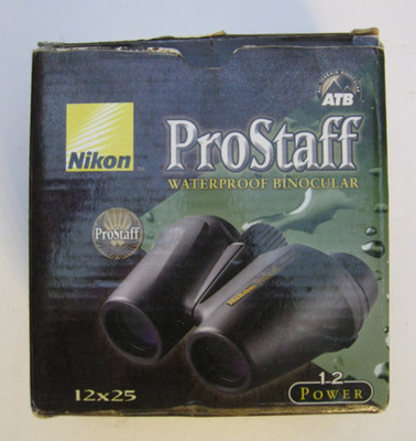 Nikon 7485 PROSTAFF 10x25 Waterproof All-Terrain Binocular NEW!