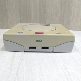 Sega Saturn White Console only Japanese System made in Japan tested working