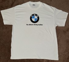 Vintage 90s BMW The Ultimate Driving Machine Car Promo Logo Shirt XL