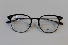 SALT. Eyeglasses Salt HOOPER BS/CHR 48-21-147 Titanium Brand New