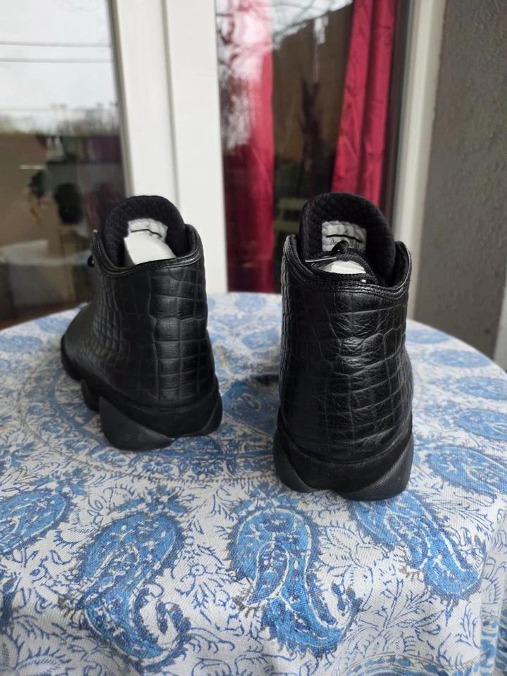 Air Jordan Horizon Premium Black Croc RARE 2016 excellent état taille 45 us 11 - Photo 4/4