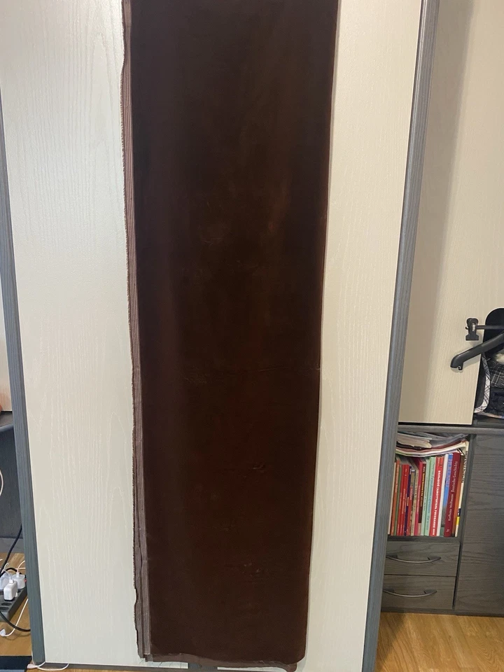 Samtstoff Breite 90 - cm Länge - 3,45 m