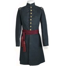 New Men Dark Gray Wool Captain of Civil War Frockcoat, Union Infantry Frock Coat