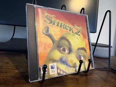 Rare Shrek 2 PC Activision Game Disc Manual Jewel Case 2004 Mac Release 
