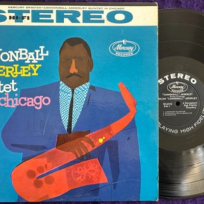THE CANNONBALL ADDERLEY QUINTET In Chicago LP MERCURY Stereo EX+ Tested