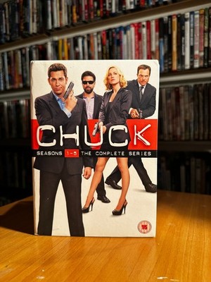 Chuck The Complete Series Audio Englisch DVD TOP ZUSTAND