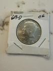 1969-D Kennedy Half Dollar 40% Silver US Coin Collectable