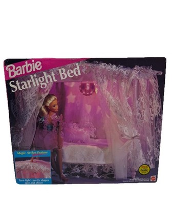 Barbie 1991 Startlight Bed Made in Mexico NRFB
