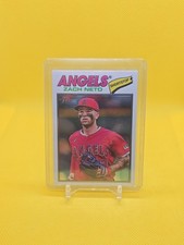 2026 Topps Heritage Zach Neto Chrome #188 Los Angeles Angels 