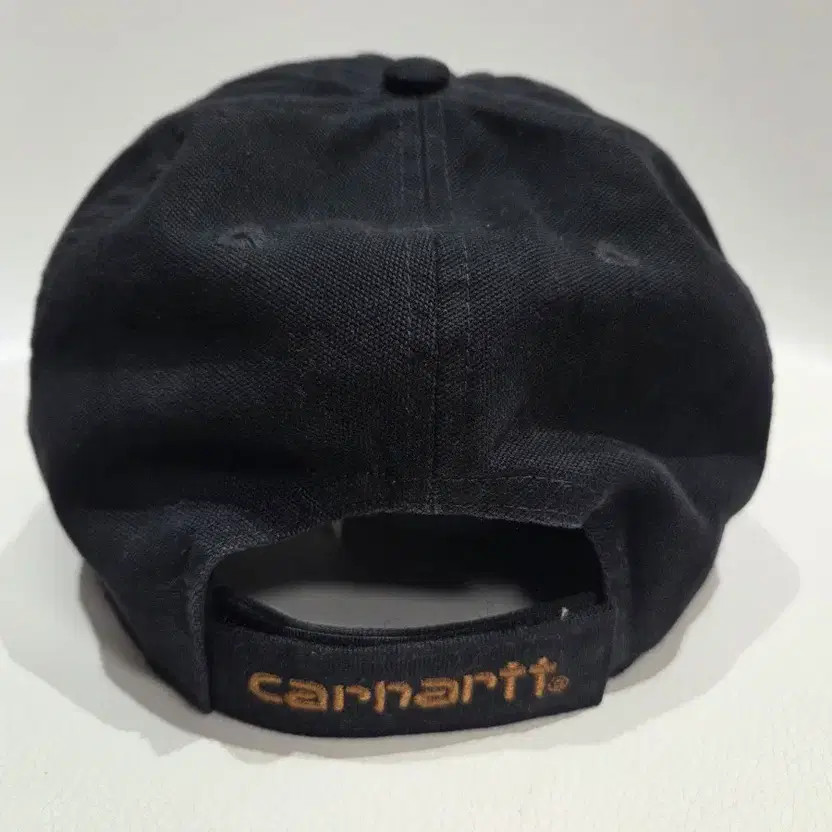 Carhartt Black Canvas Logo Patch Cap - Adjustable One Size thumbnail 5