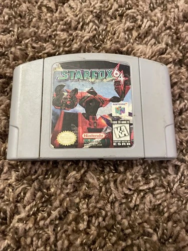 New ListingStar Fox 64 Nintendo 64 N64 Authentic OEM Tested & Working Clean Label