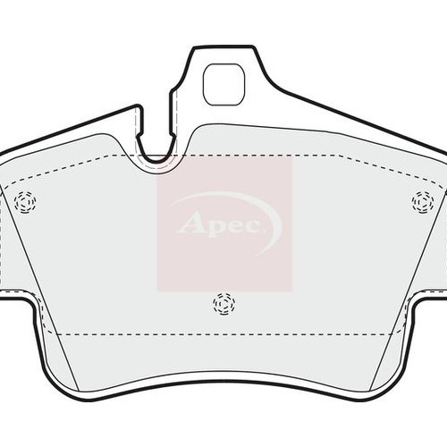 For PORSCHE 718 BOXSTER 982 2016 on BRAKE PADS (REAR) (R90) PAD1628