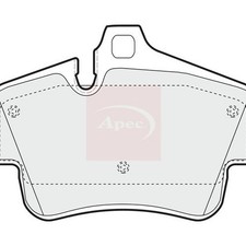APEC Porsche 718 Boxster 982 2016 Bremsbeläge Hinten (R90) PAD1628