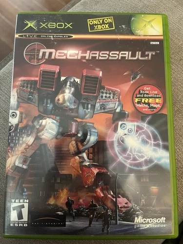 Microsoft Xbox Mechassault CIB Tested and Working