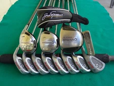 Taylormade Nicklaus Rawlings Irons Driver Wood Hybrid Complete Golf Club Set R.H