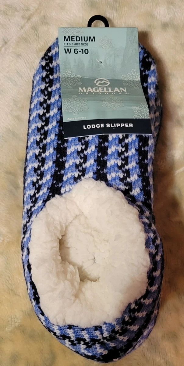 Magellan Outdoors Women s Lodge Soft Slippers Socks size W 6 10 D