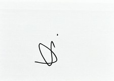 Kunal Nayyar Signed In Person 4x6 Index Card In Top Loader - Authentic