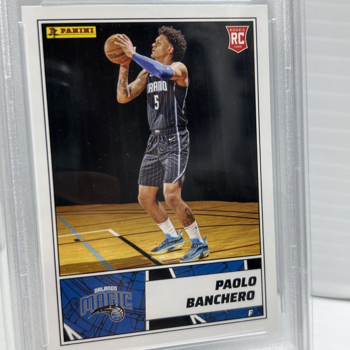 paolo banchero 2/10 シリ サインカード 2022 Prizm Draft Picks Paolo Banchero Flashback Circles RC