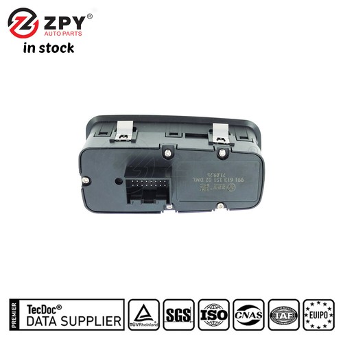 ZPY Power Door Window Switch Front Left For Porsche 911 991 613 151 02 - Picture 3 of 6