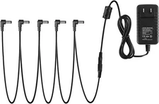 Donner DPA-1 Effects Pedal Power With Adapter 5 Way Chain Cable Negative 9V DC
