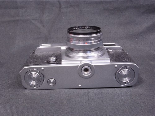 VINTAGE SOVIET USSR KIEV-4AM RANGEFINDER FILM CAMERA JUPITER 8M LENS - Picture 6 of 12