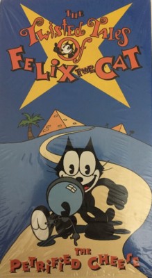 Twisted Tales of Felix the Cat The Petrified Cheese VHS-RARE
