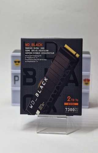 ♨️WD_Black SN850X 2TB M.2 2280 PCIe Gen4 NVMe Gaming SSD with Heatsink up to7300