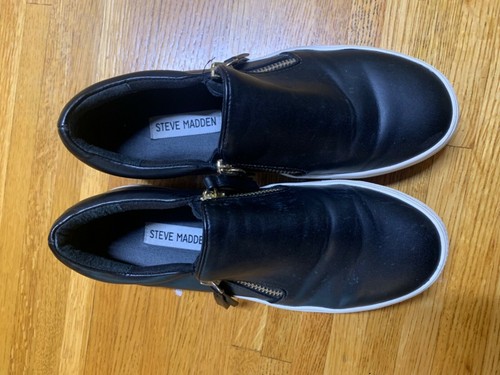 steve madden platform slip ons