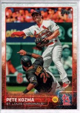 2015 Topps Update #US338 Pete Kozma NM-MT Cardinals 