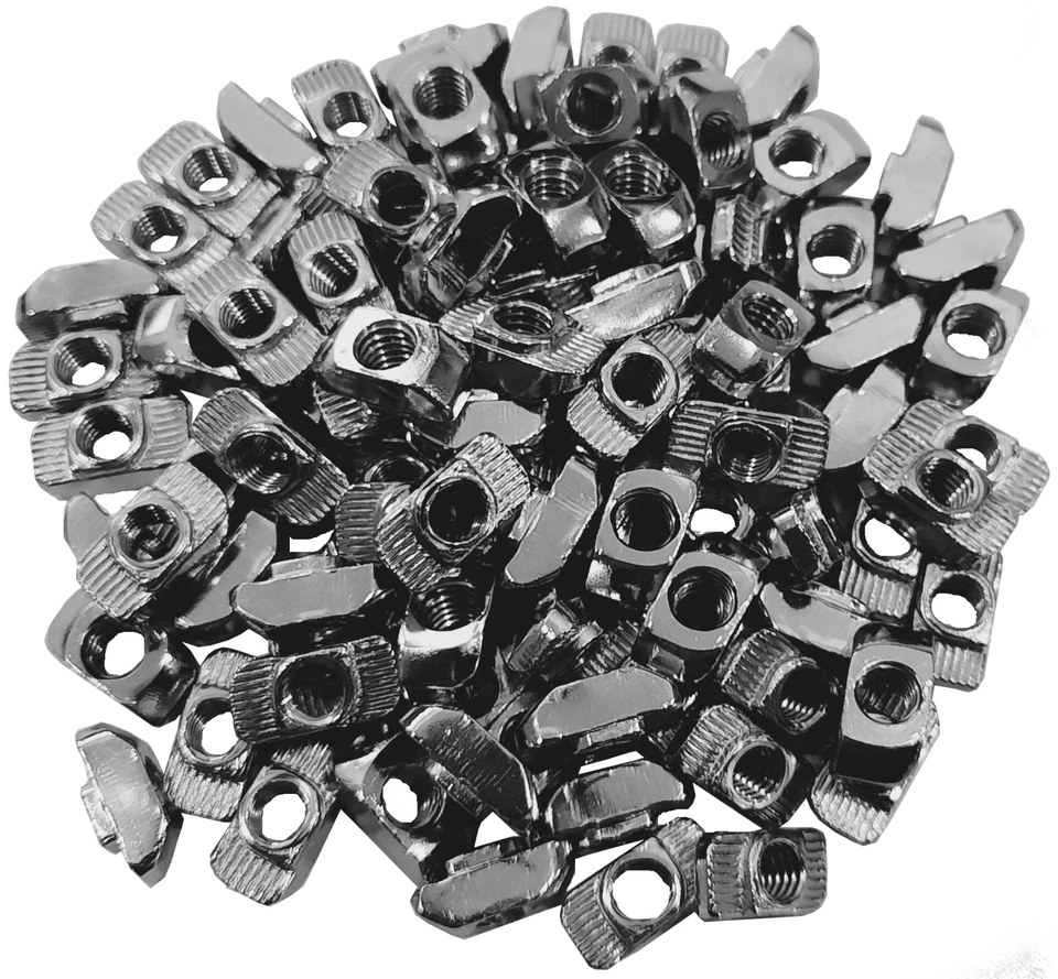 20 ,50, 100 Hammermutter - 20 30 40 45 Aluprofil - Nut 6 8 10 - M3 M4 M5 M6 M8 - Bild 4 von 4