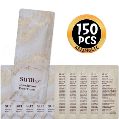 SU:M37 LosecSumma Repair Cream 1ml x 150pcs (150ml) Sample Sum37 Newest Version