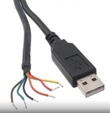 FTDI TTL-232R-5V-WE USB to TTL Serial 5V Cable 5.90' 1.80m Unshielded