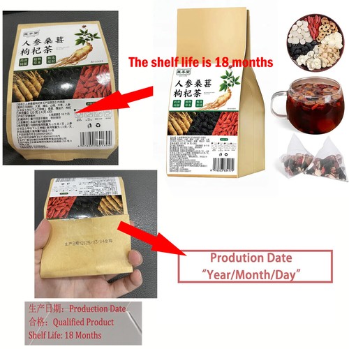 Ginseng Maulbeer Mispel Tee, Nierentee, Lebertee, Nierengesundheit Buy2 Get1 Free - Bild 2 von 9