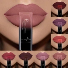 PUDAIER Makeup Waterproof Matte Velvet Liquid Lipstick Long Lasting Lip Gloss