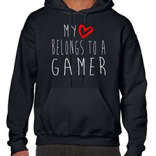My Heart Belongs To A Gamer Hoodie