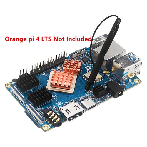5* Heatsinks Aluminum Alloy Radiator Copper Cooler Heat Sink for Orange Pi 4 Lts - Picture 3 of 6