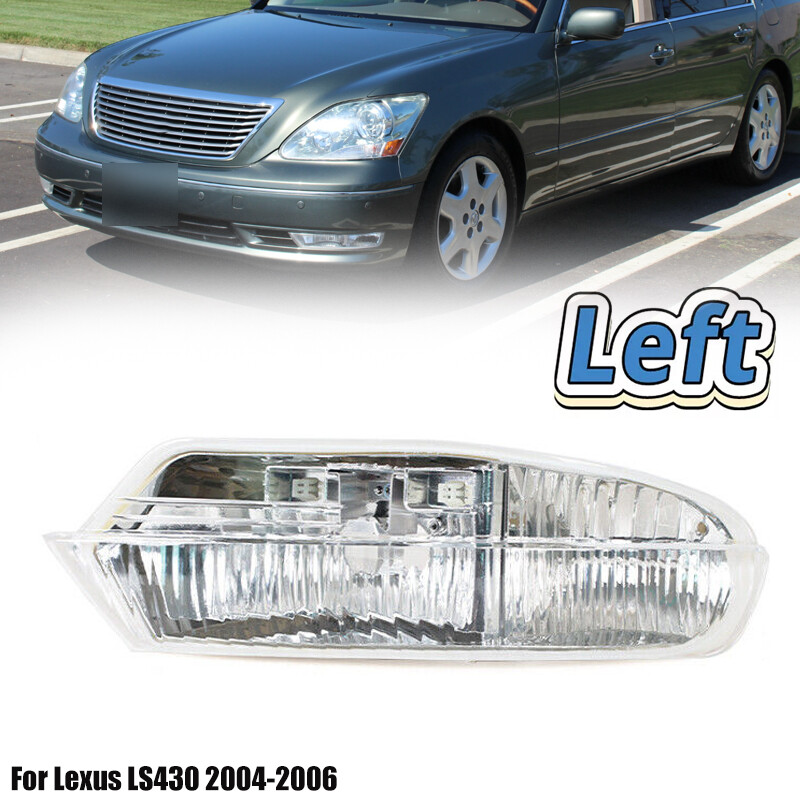 Clear Fog Light Assembly Replacement For 2005-2006 Lexus ES - Halogen, H11 Bulb, DOT/SAE