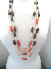 J.JILL BEAD NECKLACE 28"