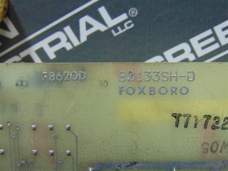 Placa de memoria Foxboro B0133SH-D USADA F8620D L0118WF Rev. A Foto 4 de 4